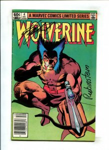 Wolverine #4 - Signed Claremont + Rubinstein (5.0) 1982