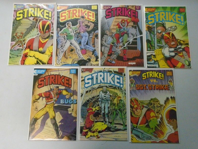 Strike set #1-6 + Free Special 6.0 FN (1987 Eclipse)