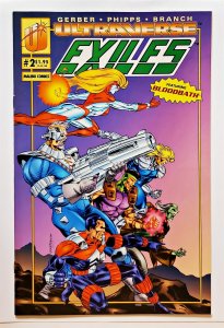 Exiles (Malibu) #2 (Sept 1993, Malibu) 8.5 VF+