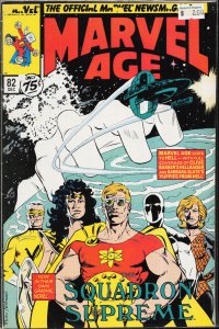 Marvel Age #82 (1989) Squadron Supreme