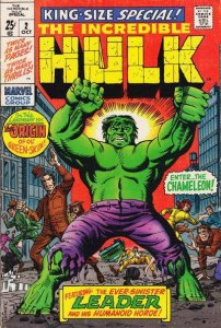 Incredible Hulk (1968 series) Special #2, VG (Stock photo)