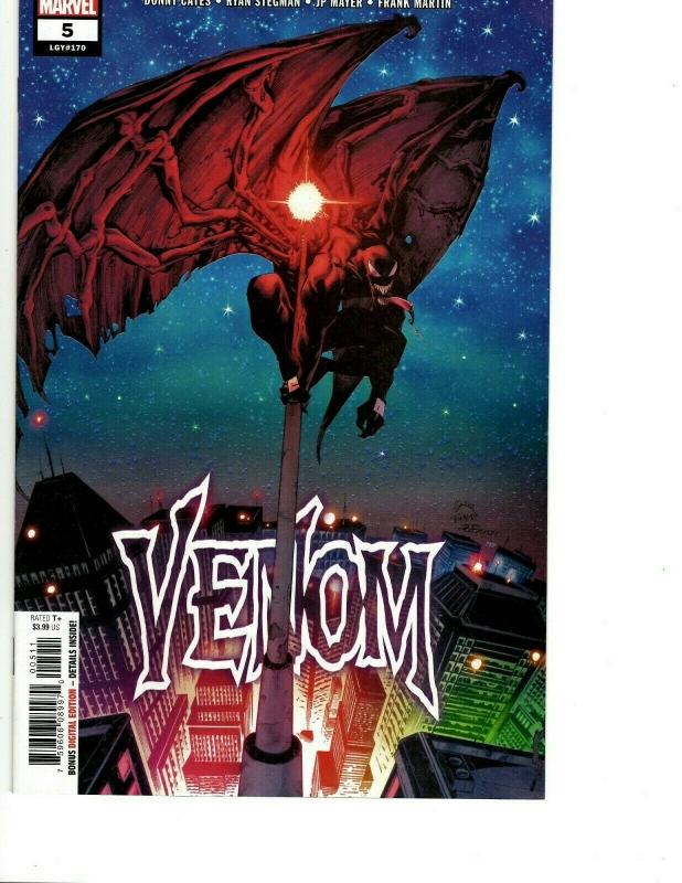 Lot of 10 Marvel Comics Venom # 1 2 3 4 5 Unworth Thor # 1 2 3 4 5  WB2