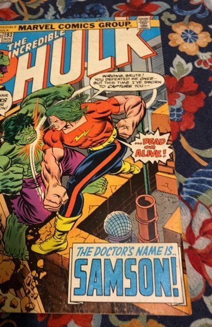 The Incredible Hulk #193 (1975) vs Sampson