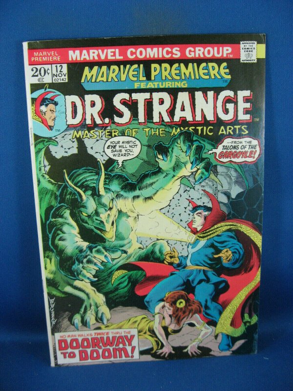 MARVEL PREMIERE 12 F+ DR STRANGE 1973