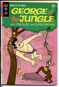 George of The Jungle #2 1969-Gold Key-Jay Ward TV series-rare-VG