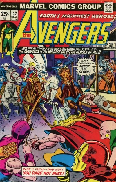 AVENGERS #142 (NG) stock photo