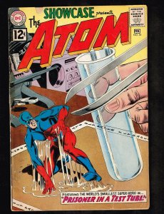 Showcase #36 ~Atom Prisoner in a Test Tube! ~ 1961 (3.0) WH