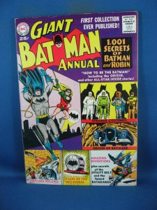 BATMAN ANNUAL 1 VF+ ORIGIN ISSUE 1961 DC SHARP