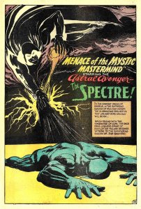 Silver Age THE SPECTRE! #3 (Mar1968) 8.0 VF  ★ Neal Adams Cover & Story!