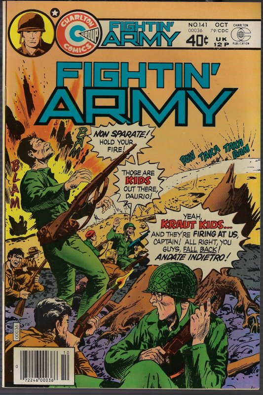 Fightin' Army #141 (Charlton, 1978) NM