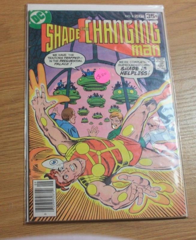 Shade, the Changing Man #8 (Aug-Sep 1978, DC) STEVE DITKO ART