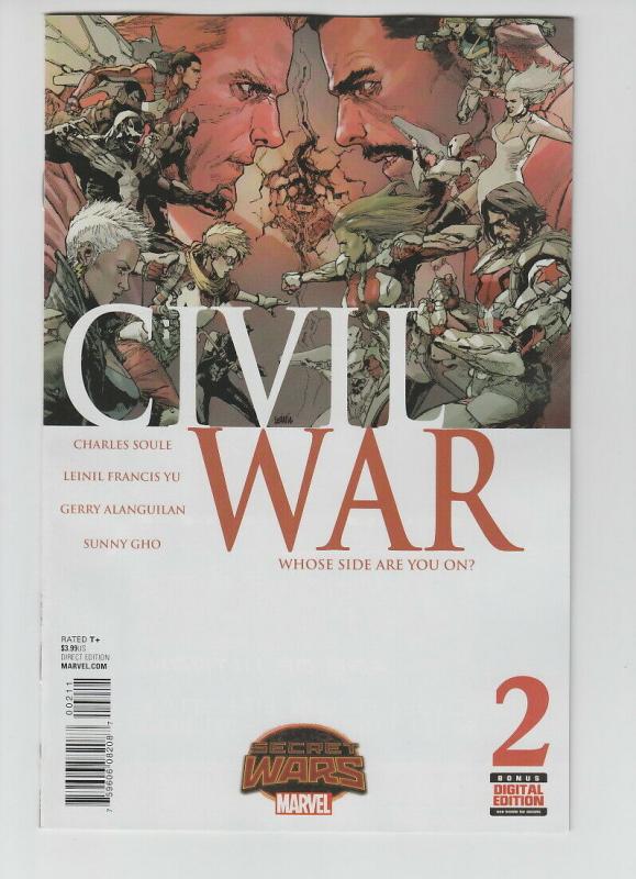 CIVIL WAR (2015 MARVEL) #2