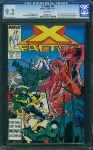 X-Factor #23 (1987) CGC 9.2 NM-