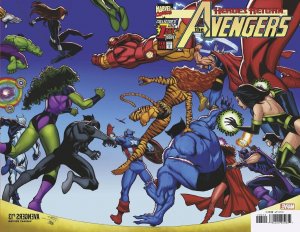 Avengers # 13 Lim Wraparound Variant NM Marvel 2024 Ships Apr 24th