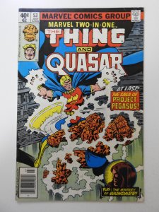 Marvel Two-In-One #53 FN Condition!