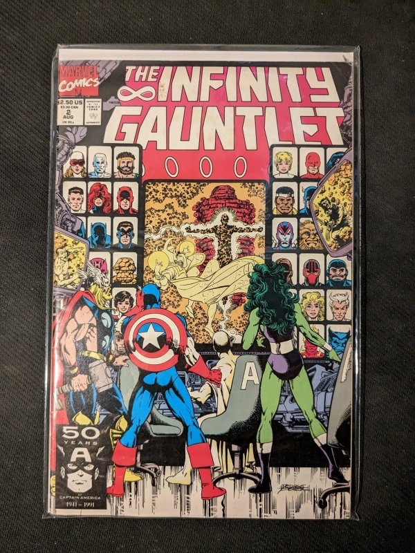 The Infinity Gauntlet #2 (1991) [Key Issue]