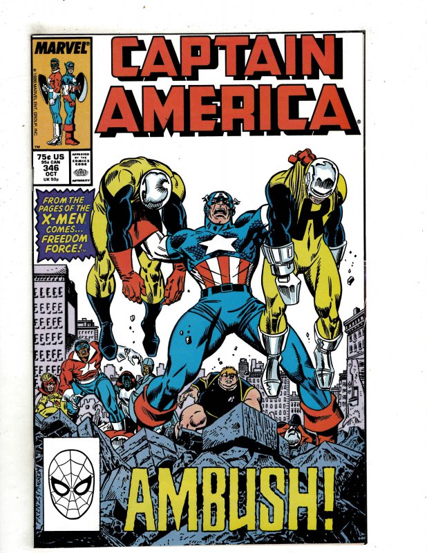 Captain America #346 (1988) SR17