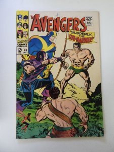 The Avengers #40 (1967) VG condition moisture damage