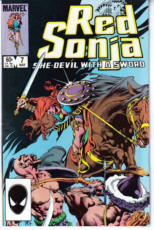 Red Sonja(Marvel, vol.3) # 7 The Coming of the Harvest