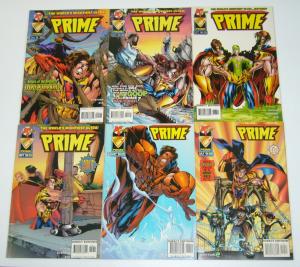 Prime vol. 2 #∞ & 1-15 VF/NM complete series - malibu - spider-man set