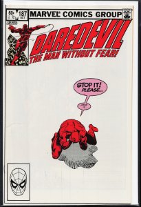Daredevil #187 (1982) Daredevil [Key Issue]