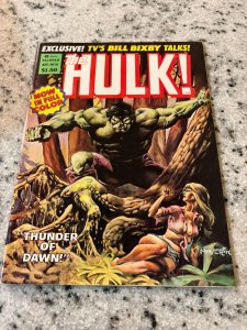 The Rampaging Hulk # 10 VF/NM Marvel Comic Book Magazine 6 J390