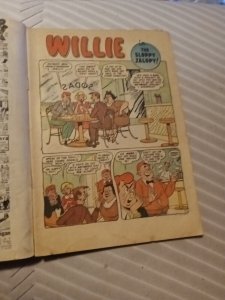 Willie #23 timely comics 1950 Marvel golden age teen humor good girl art precode