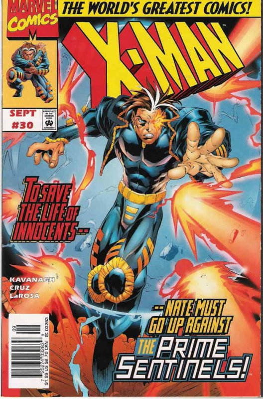 X-Man #30 VF; Marvel | we combine shipping 