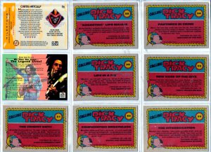 Dick Tracy/Milestone/Bob Marley Trading Cards