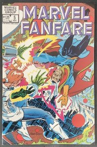 Marvel Fanfare #5 (1982, Marvel) VF/NM