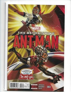 THE ASTONISHING ANT-MAN (2015 MARVEL) #3 UNREAD CONDITION  nw99