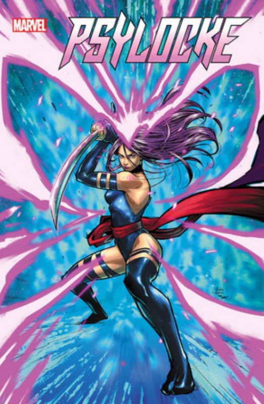 PSYLOCKE #1 - 5 COVER + FOIL SET (PRESALE 11/13/24)