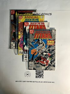 4 Tales Of The Teen Titans DC Comic Books# 4 14 82 84 Batman Spiderman 7 JS13