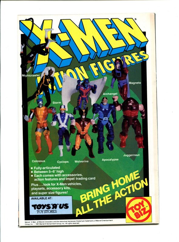 X-Factor #71 - Signed Larry Stroman / 1st Team App of New X-Factor (8/8.5) 1991