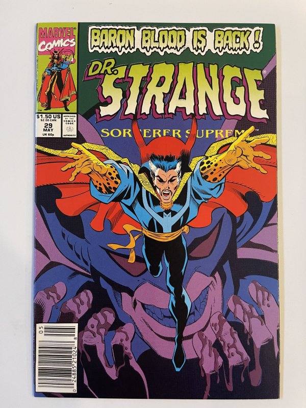 Doctor Strange, Sorcerer Supreme #29 - VF/NM Newsstand (1991)