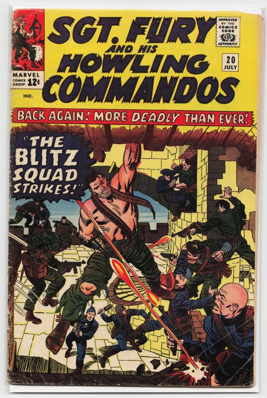 Sgt. Fury #20 (1965) Sgt. Fury and His Howling Commandos