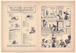 The Cisco Kid #23 Unused Comic Book Cover - DELL (Grade 9.2) 1954