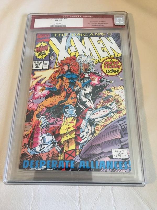 The Uncanny X-Men #281 (1991) CGC 9.4 White Pages