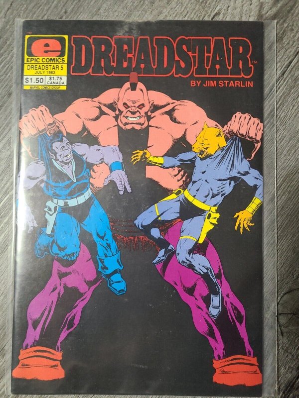 Dreadstar #1-9 Comic Lot 