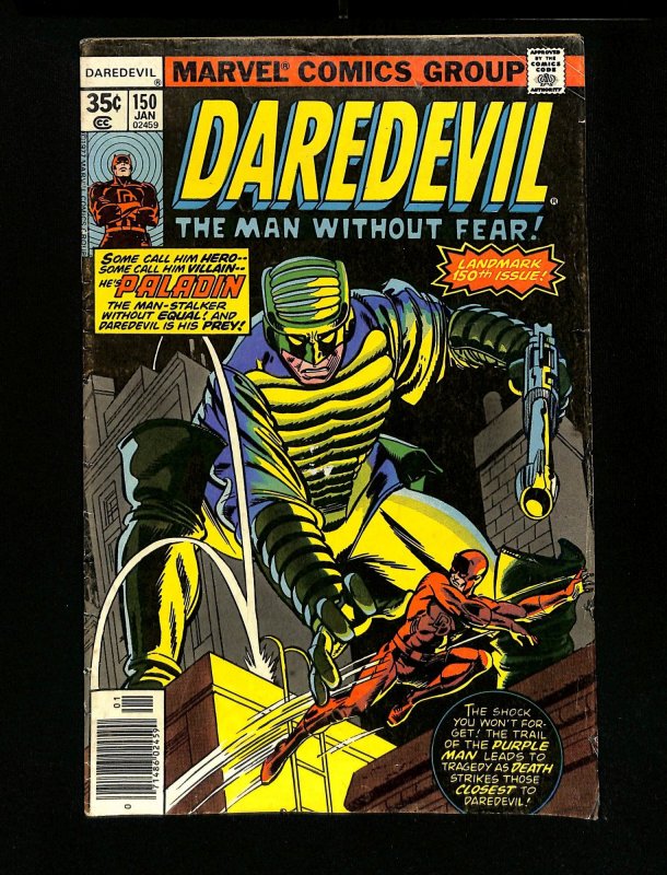 Daredevil #150 1st Paladin!