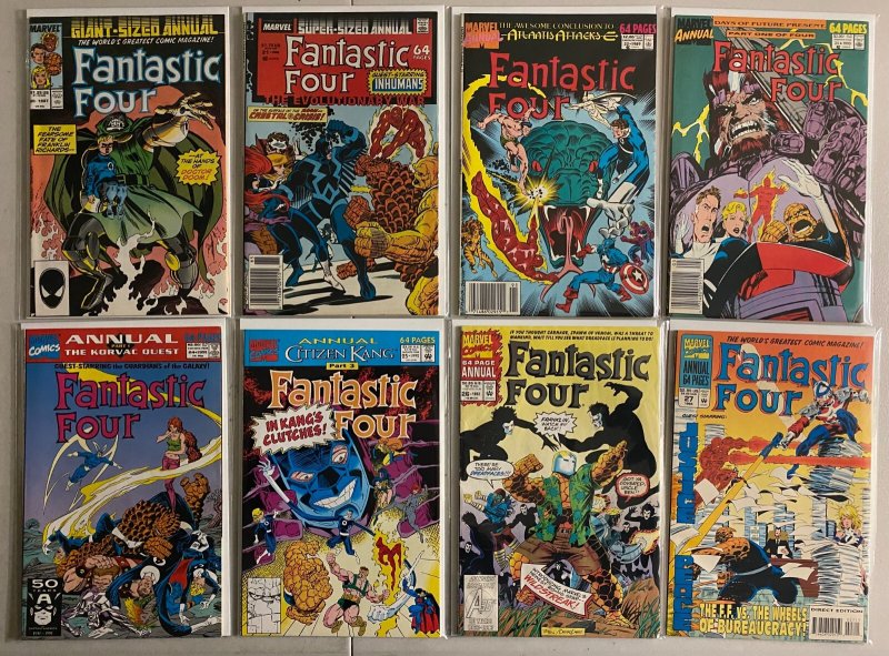 Fantastic Four Annual lot #10-1999 Marvel 1st S (avg 6.0) 18 diff (1973 to 1999)