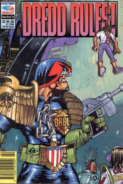 Dredd Rules #16, VF+ (Stock photo)