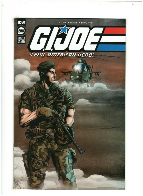 G.I. Joe A Real American Hero #288 NM- 9.2 IDW Comics Falcon 2021 