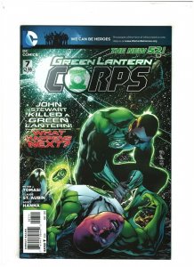 Green Lantern Corps #7 DC New 52 2012 John Stewart Guy Gardner VF+ 8.5