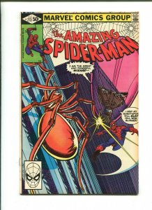 AMAZING SPIDER-MAN #213 - POWERFUL WIZARD The Fisherman Collection (7.5) 1981
