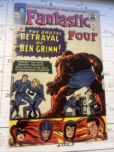 Fantastic Four #41 (Marvel Comics August 1965)