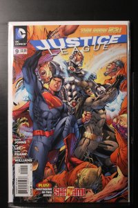 Justice League #9 Direct Edition (2012)