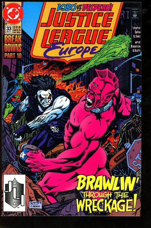 Justice League Europe #33 (1991)