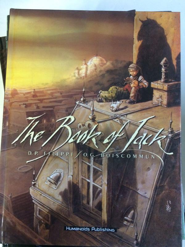 THE BOOK OF JACK by Filippi  & Boiscommun (2000 HC) Humanoids WHOLESALE x 3