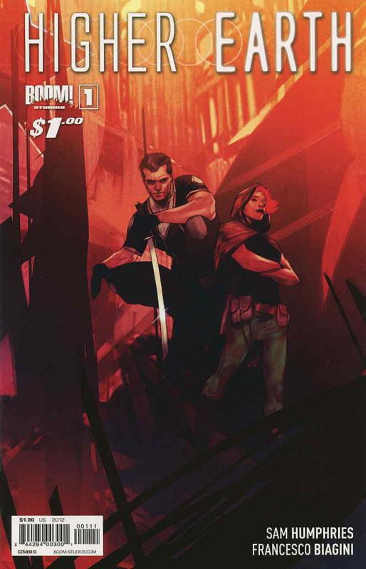 Higher Earth #1D VF/NM; Boom! | save on shipping - details inside